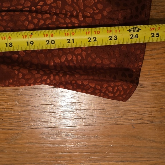 52SEVEN BRAND WOMEN'S COPPER TOP WITH RUFFLES SIZE MEDIUM - Picture 12 of 13